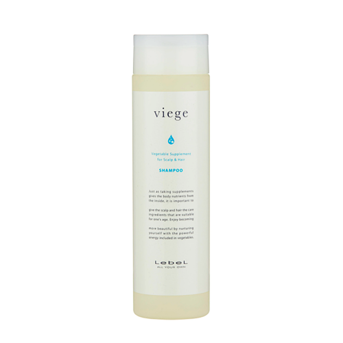 LEBEL Шампунь восстанавливающий для волос и кожи головы / Viege Shampoo 240 мл