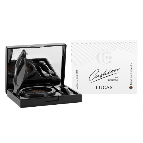 LUCAS COSMETICS Кушон для бровей / CC Brow brown mix