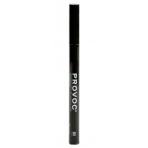 PROVOC Подводка-фломастер для глаз, 01 черный / Nib Liquid Eye Liner 01 Little Black Dress 1 мл