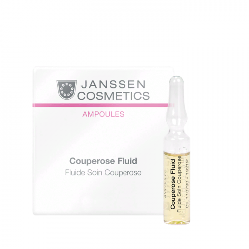 JANSSEN COSMETICS Концентрат сосудоукрепляющий для кожи с куперозом / AMPOULES 7*2 мл