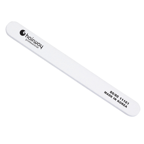 HAIRWAY Пилка стандарт белая 80/80