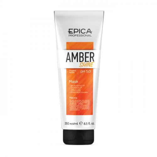 EPICA PROFESSIONAL Маска для восстановления и питания волос / Amber Shine Organic 250 мл