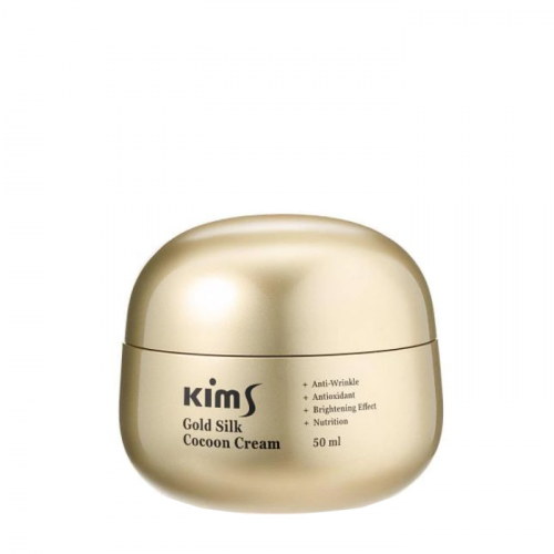 KIMS Крем антивозрастной для лица с протеинами кокона шелкопряда / Kims Gold Silk Cocoon Cream 50 мл