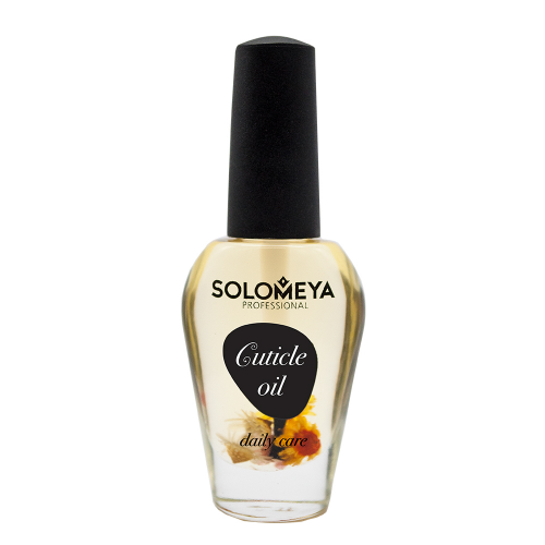 SOLOMEYA Масло с витаминами для кутикулы и ногтей Персиковая косточка / Cuticle Oil Peach pit 14 мл