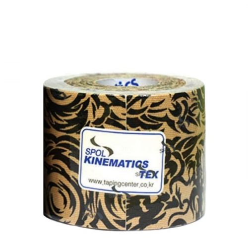 SPOL Кинезио тейп бежевый 5 см х 5 м SPOL TAPE Tatoo