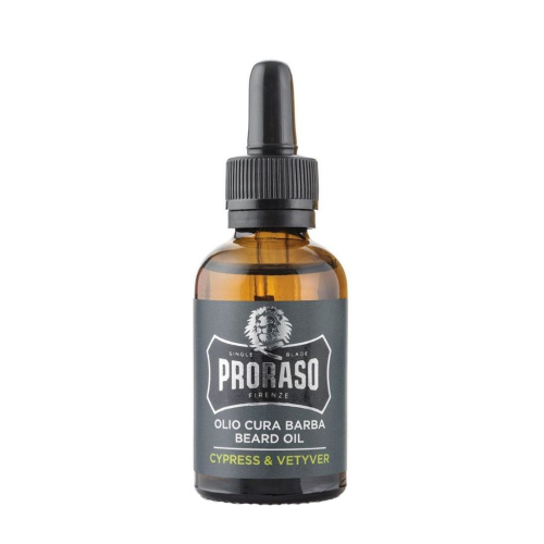 PRORASO Масло смягчающее для бороды / CYPRESS & VETYVER 30 мл