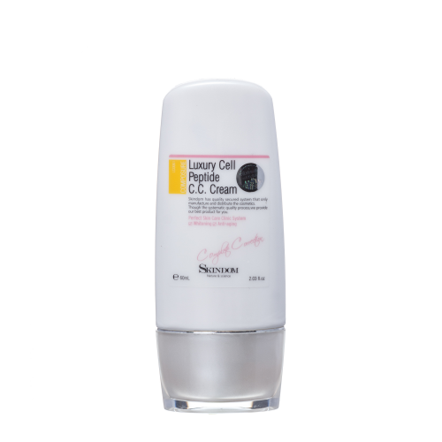 SKINDOM Крем-СС с пептидами / LUXURY CELL PEPTIDE CC CREAM 60 мл