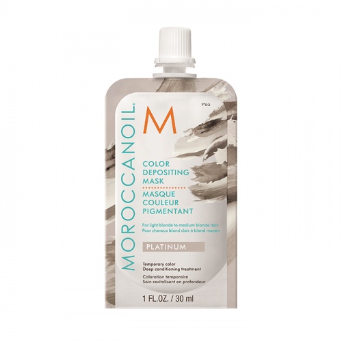 MOROCCANOIL Маска тонирующая для волос, платина / COLOR DEPOSITING MASK PLATINUM 30 мл