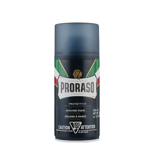 PRORASO Пена защитная для бритья с алоэ и витамином Е 300 мл