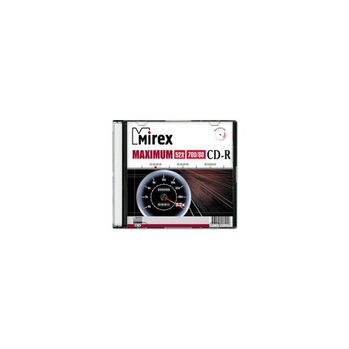 MIREX CD-R 700 Мб диск 52x Jewel Case 1 шт, UL120052A8J