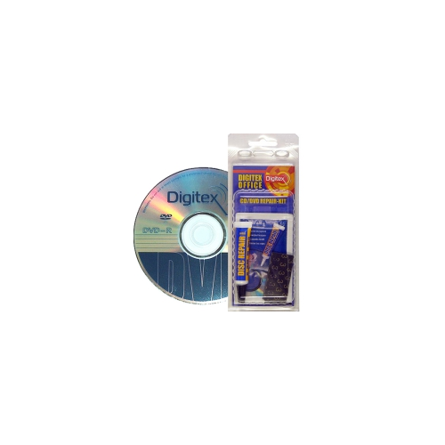 DIGITEX набор для восстановления поверхности CD/DVD дисков, DCACLRK-05-BL