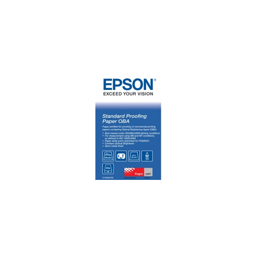 EPSON C13S450188 бумага для цветопроб с оптическим отбеливателем А1/24" (610 мм) 250 г/м2, 30,5 метров