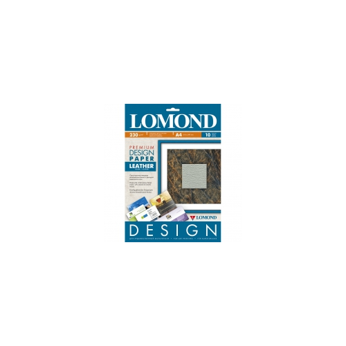 LOMOND 0917141 фотобумага матовая Кожа/Leather Premium А4, 230 г/м2, 10 листов