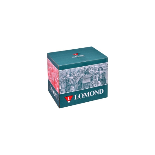 LOMOND (2110125) бумага самоклеющаяся красная, 16 частей А4 (105 x 37 мм) 80 г/м2, 1650 листов