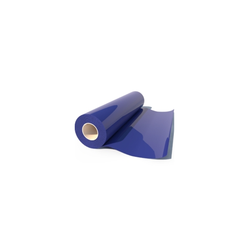 POLI-FLOCK 506 Royl Blue термотрансферная пленка для тканей 570 мкм, 0,5 x 1 метр