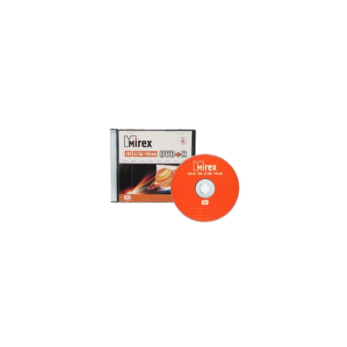 MIREX DVD+R диск 16x Slim Case 5 шт, UL130013А1F