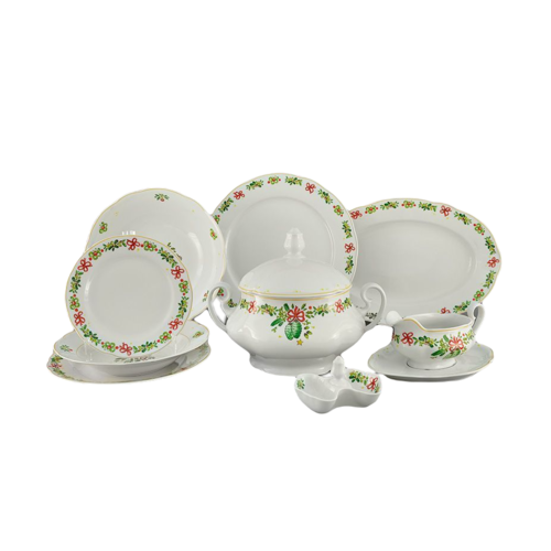 Сервиз столовый Мэри-Энн Рождество, 25 пр. 03162011-2571 Leander