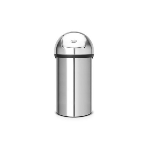 Мусорный бак с нажимной крышкой (60 л), 40х82 см, матовый 484520 Brabantia