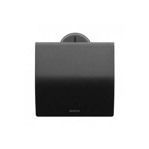 Держатель для туалетной бумаги, 14.5х14 см, черный 483400 Brabantia