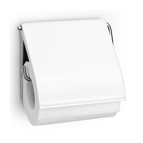 Держатель для туалетной бумаги, 12.3х13.3х1.7 см, белый 414565 Brabantia