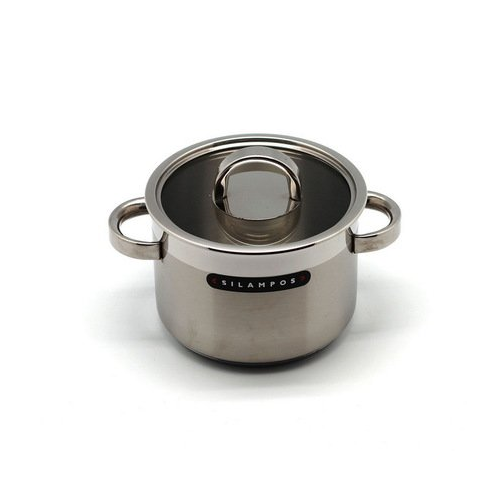 Глубокая кастрюля Атлантико (5.2 л), 22 см 632125V56622 Silampos