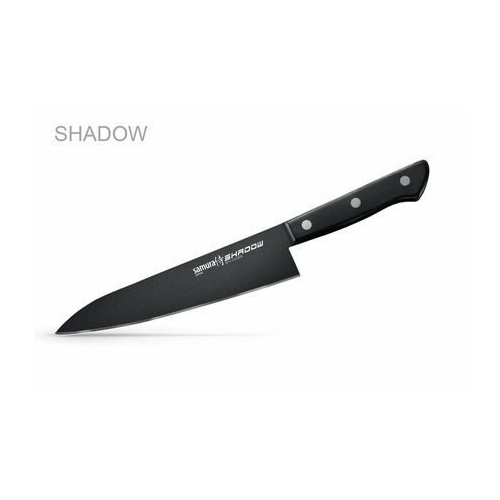 Нож поварской Shadow, 20.8 см, с покр. Black-coating SH-0085/K Samura