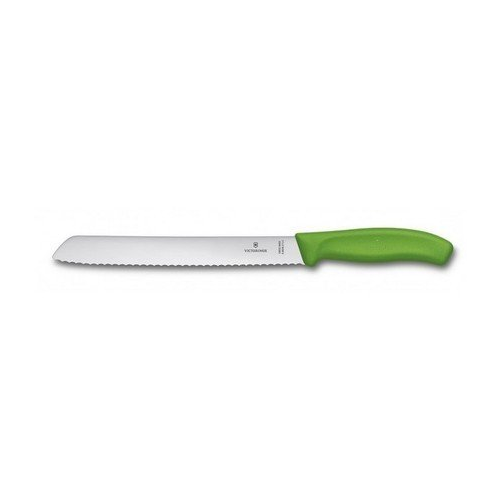Нож для хлеба Victorinox Swiss Classic, зеленый, 21 см 6.8636.21L4B Victorinox