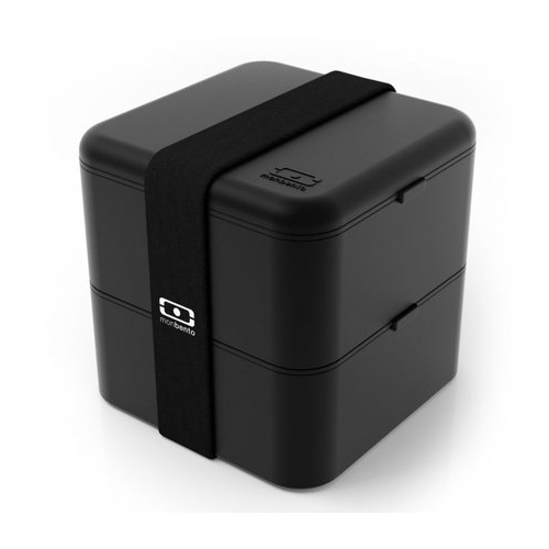Ланч-бокс MB Square (1.7 л), 14.8х14.3х14.3 см, черный 1200 03 002 Monbento