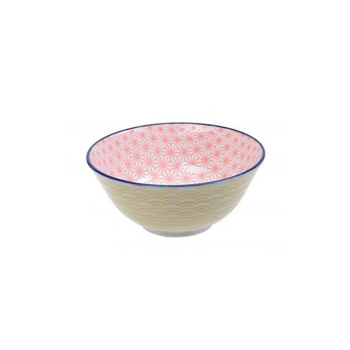 Чаша Tokyo Design Star/Wave, желто-красная, 15.2x6.5 см 8780 Tokyo Design