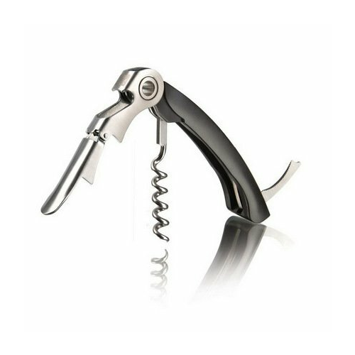 Штопор Waiters Corkscrew J-Hook, 19х9.5 см, черный 68514606 VacuVin