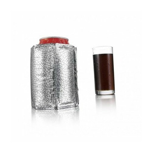Охладительная рубашка Active Cooler Can Silver J-Hook 0.33 л 38835606 VacuVin
