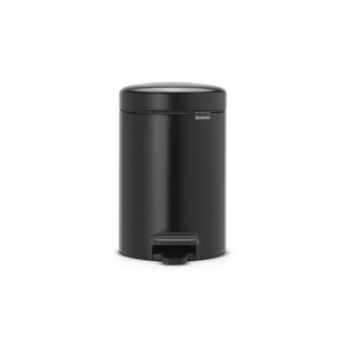Мусорный бак с педалью newIcon (3л), 26.4х17х23.5см, черный 113321 Brabantia