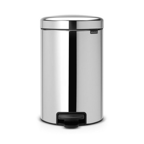 Мусорный бак с педалью newIcon (12 л), 40х24х32.5 см, стальной 113581 Brabantia