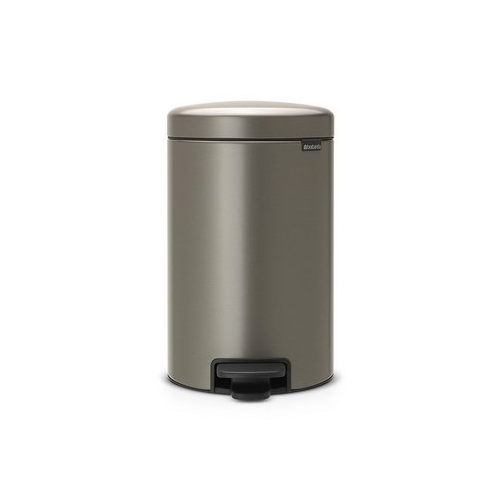 Мусорный бак с педалью newIcon (12 л), 40х24х32.5 см, платиновый 113628 Brabantia