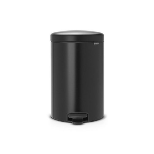Мусорный бак с педалью newIcon (20л), 46х29х33.5см, черный 114106 Brabantia