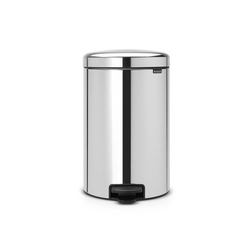 Мусорный бак с педалью newIcon (20 л), 46х29х33.5 см, стальной 114267 Brabantia