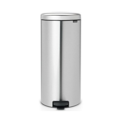 Мусорный бак с педалью newIcon (30 л), 67.5х30х34 см, стальной 111822 Brabantia