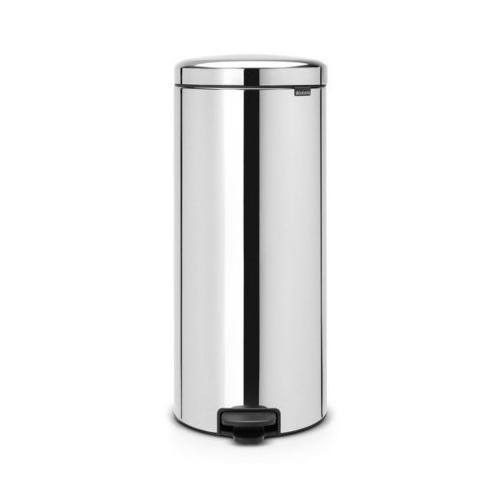 Мусорный бак с педалью newIcon (30 л), 67.5х30х34 см, стальной 114366 Brabantia