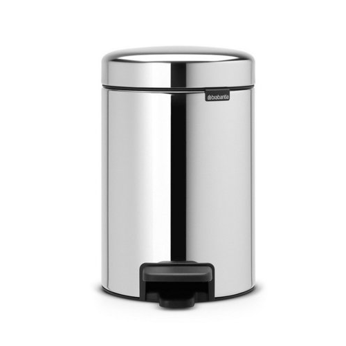 Мусорный бак с педалью newIcon (3 л), 26.4х17х23.5 см, стальной 113147 Brabantia