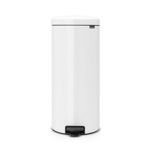 Мусорный бак с педалью newIcon (30 л), 67.5х30х34 см, белый 114748 Brabantia