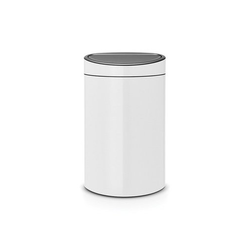 Мусорный бак Touch Bin New (40 л), 72.7х43.5х30 см, белый 114984 Brabantia
