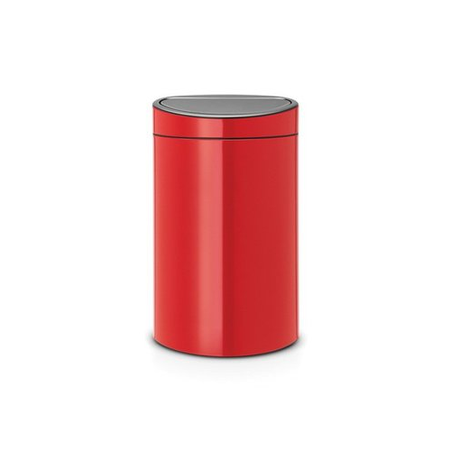 Мусорный бак Touch Bin New (40л) 72.7х43.5х30см, пламенно-красный 114960 Brabantia
