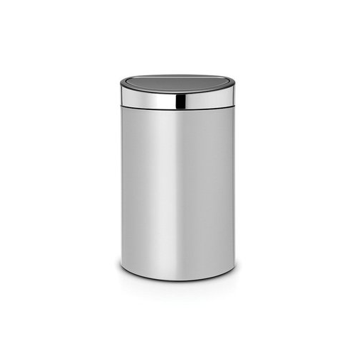 Мусорный бак Touch Bin New (40л), 72.7х43.5х30см, серый металлик 114861 Brabantia