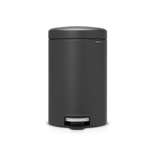Мусорный бак с педалью newIcon (12л) 34х25х41см, графитовый серый 113802 Brabantia