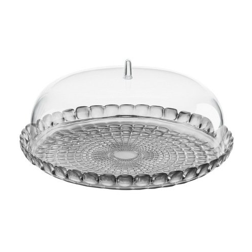 Блюдо сервировочное Tiffany, 36 см, серое 19950092 Guzzini