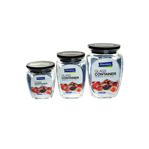 Набор контейнеров, 3 пр. HG-638 Glasslock