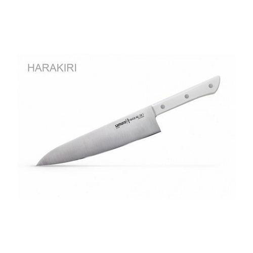 Нож поварской Harakiri, 20.8 см, белый SHR-0085W/K Samura