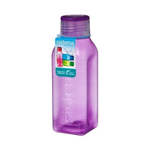Бутылка квадратная Hydrate (475 мл), цвета в ассортименте 870 Sistema