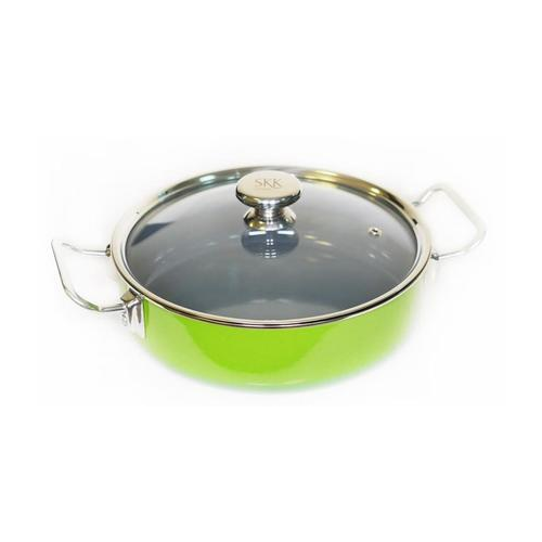 Сотейник Enameled Steel (4.2 л), 26 см, со стеклянной крышкой 12126G/11261 SKK