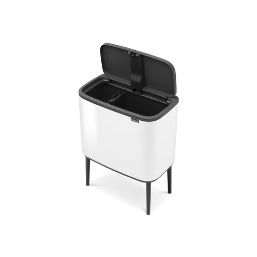 Мусорный бак Touch Bin Bo (11 л + 23 л), Белый 313547 Brabantia